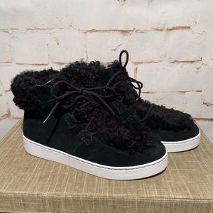 vionic high top sneaker suede